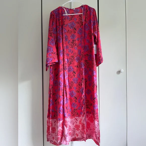 Jessica Simpson Floral Kimono - Picture 1 of 9